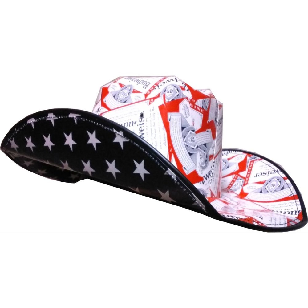 Budweiser Beer Box Cowboy Hat
